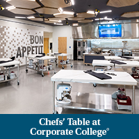 Chefs' Table at Corporate College