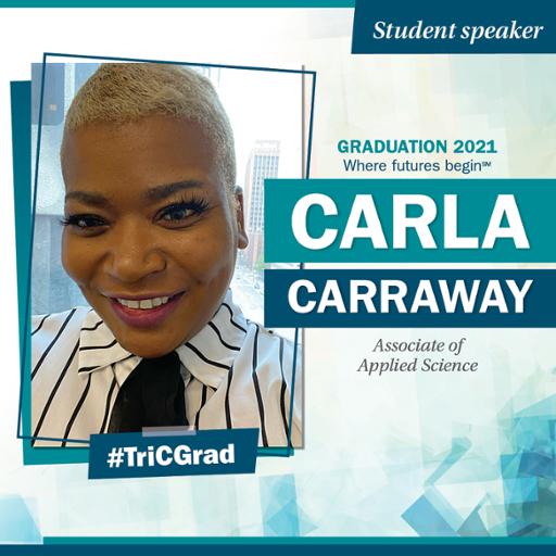 TriC Fall 2021 Graduate Profile Carla Carraway