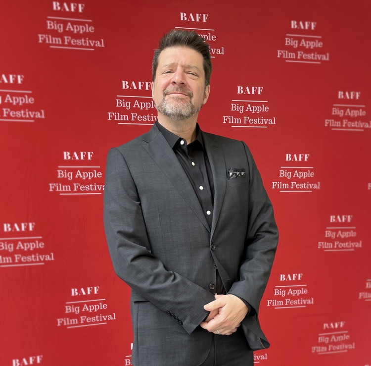 Director Adam White at the Big Apple Film Festival