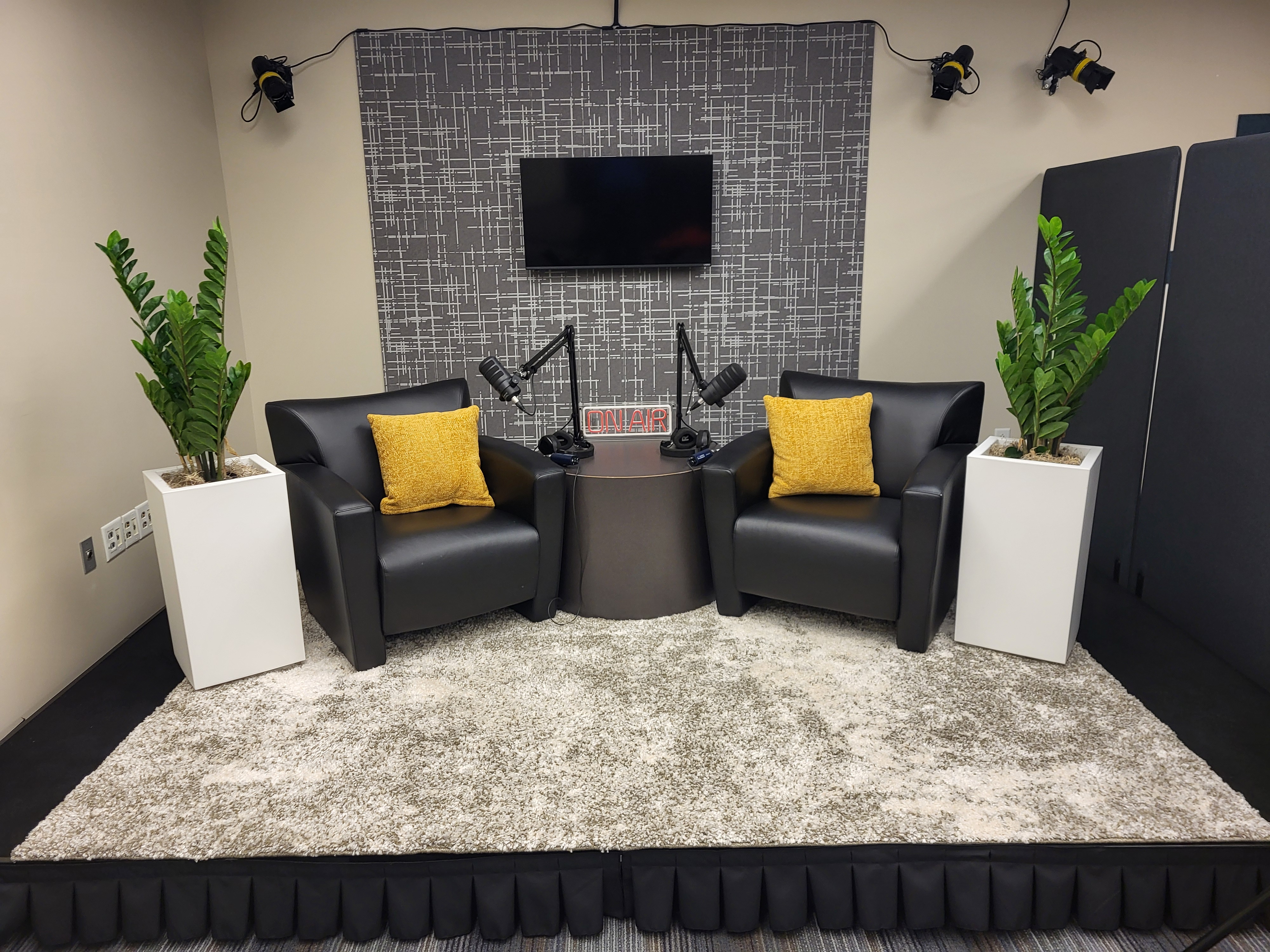 Podcast Studio Chair Set