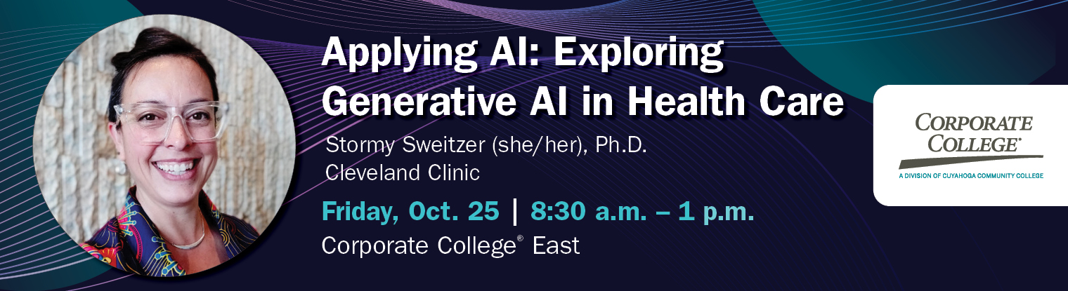 AI in Health Care Event Oct. 25