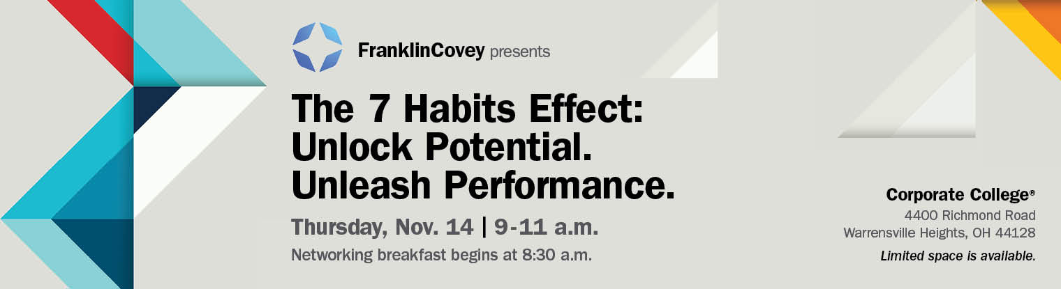 7 Habits Effect Workshop Nov. 14