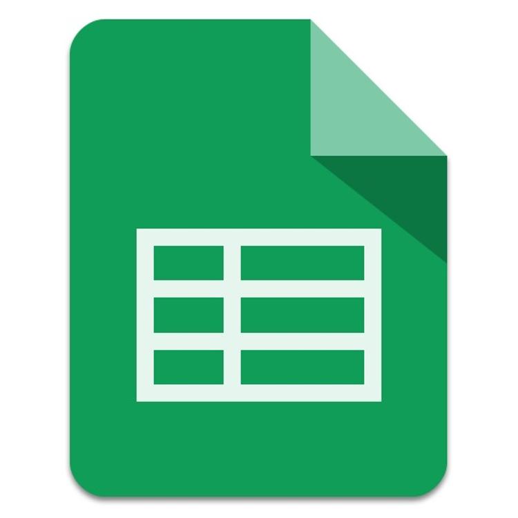 Google Sheets Icon