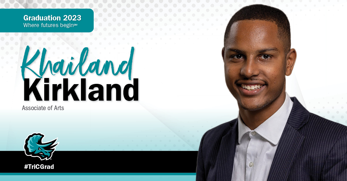 TriC Spring 2023 Graduate Profile Khailand Kirkland