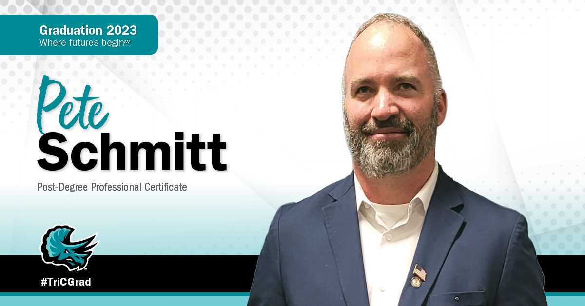 TriC Fall 2023 Graduate Profile Pete Schmitt