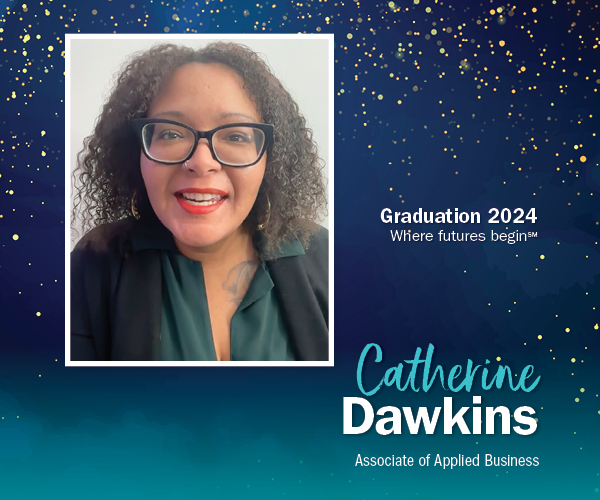 Graphic of Catherina Dawkins