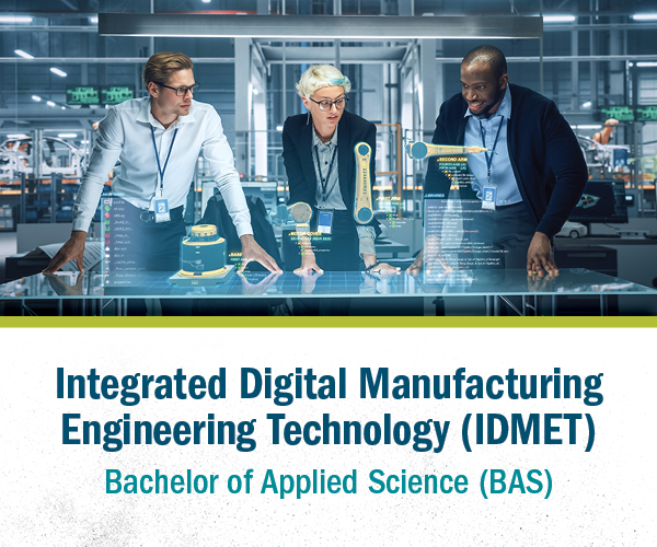 Graphic for Smart Manufacturing degree program