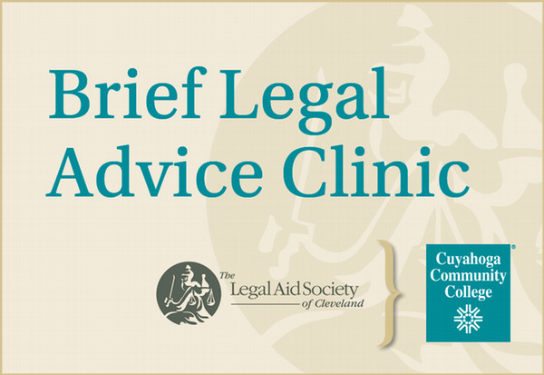 Graphic with Brief Legal Clinic information