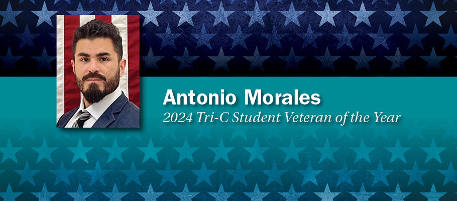 Graphic with image of Antonio Morales