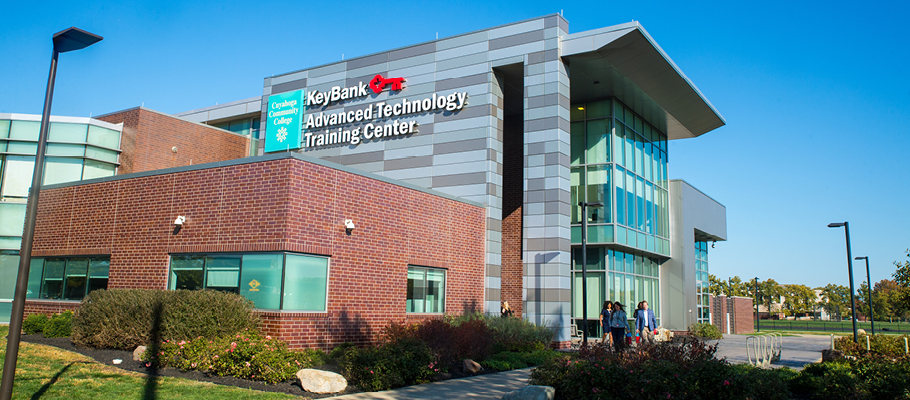 Photo of the KeyBank Advanced Technology Training Center at Tri-C Metro Campus