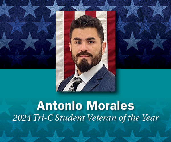 Graphic with image of Antonio Morales