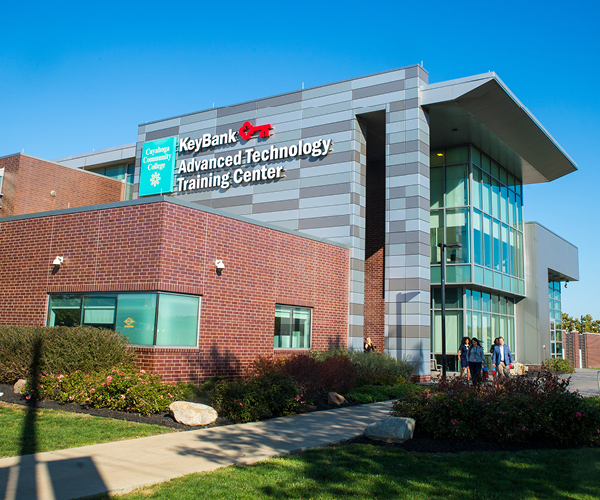 Photo of the KeyBank Advanced Training and Technology Center at the Tri-C Metro Campus