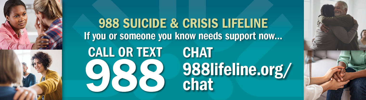 988 Suicide and Crisis Lifeline