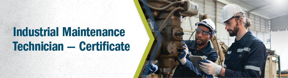 Industrial Maintenance Technology Certificate