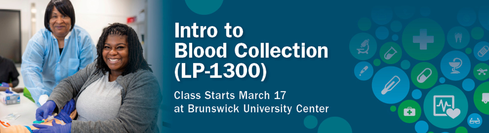 Intro to blood collection class starts March 17 at BUC.